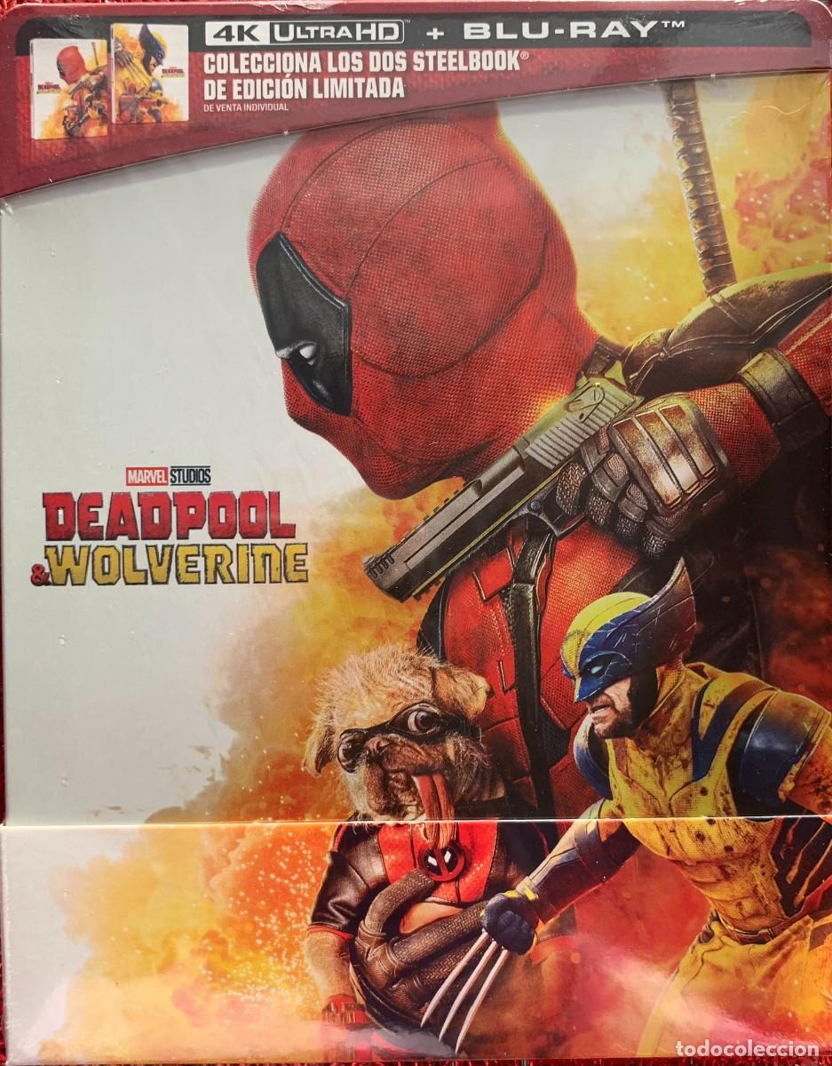 Cin&eacute;ma: Deadpool y lobezno - Edicion limitada Deadpool 1 Metalica 4K UHD+ BLURAY