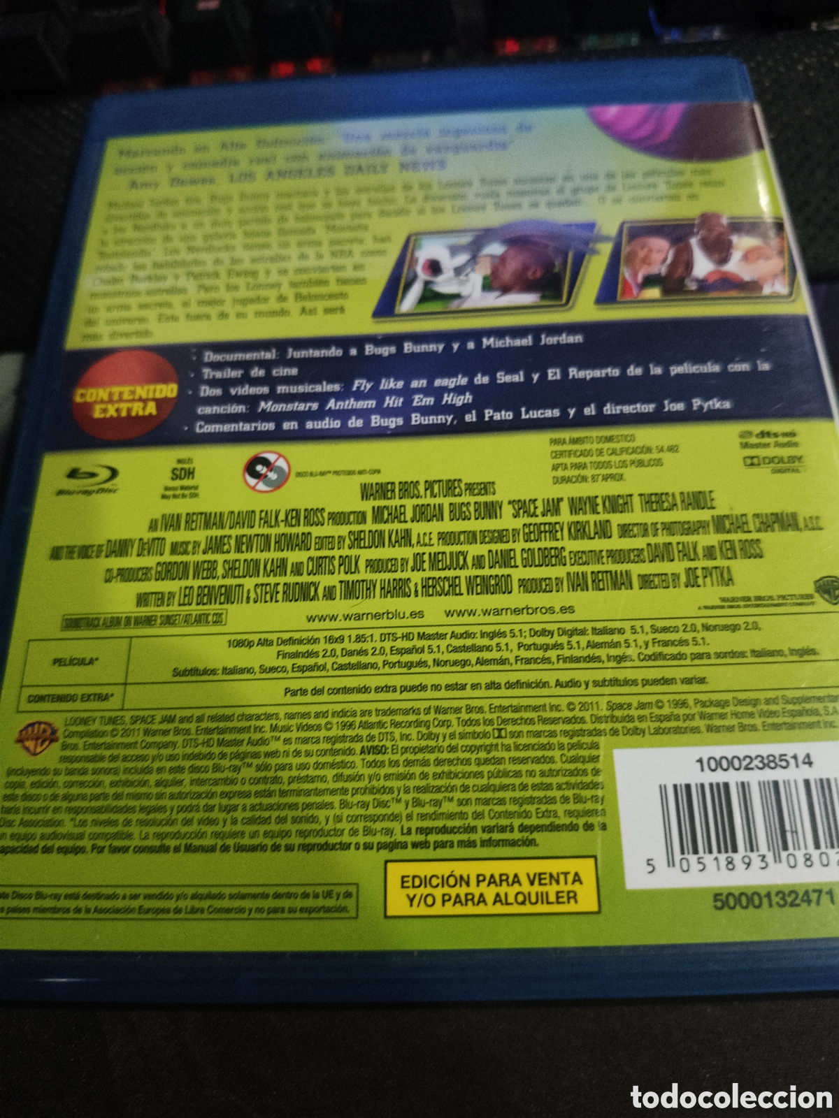 Cine: Space jam ---- Blu-ray - Foto 2