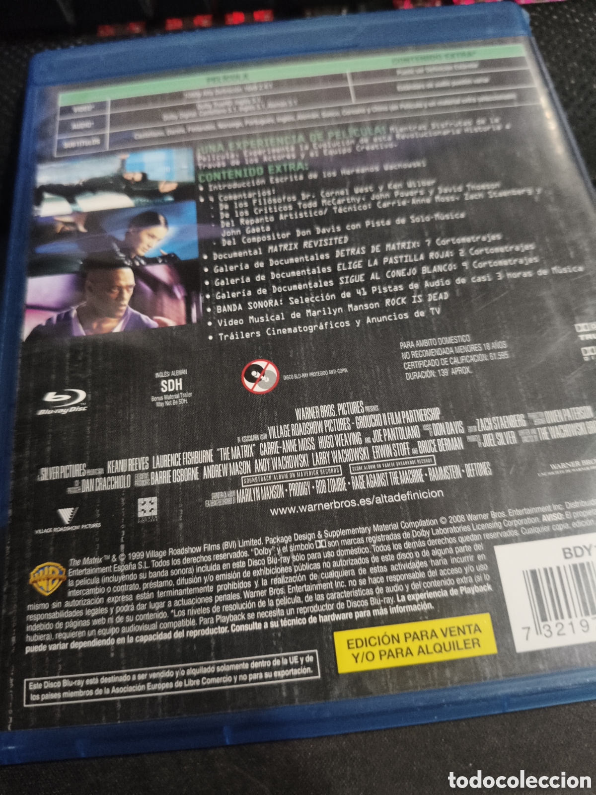 Cine: Matrix ------- Blu-ray - Foto 2