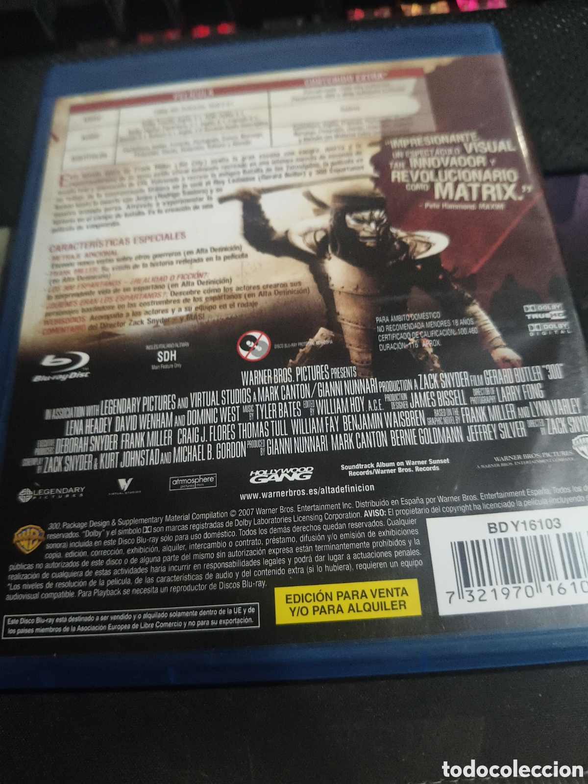 Cine: 300 --------- Blu-ray - Foto 2