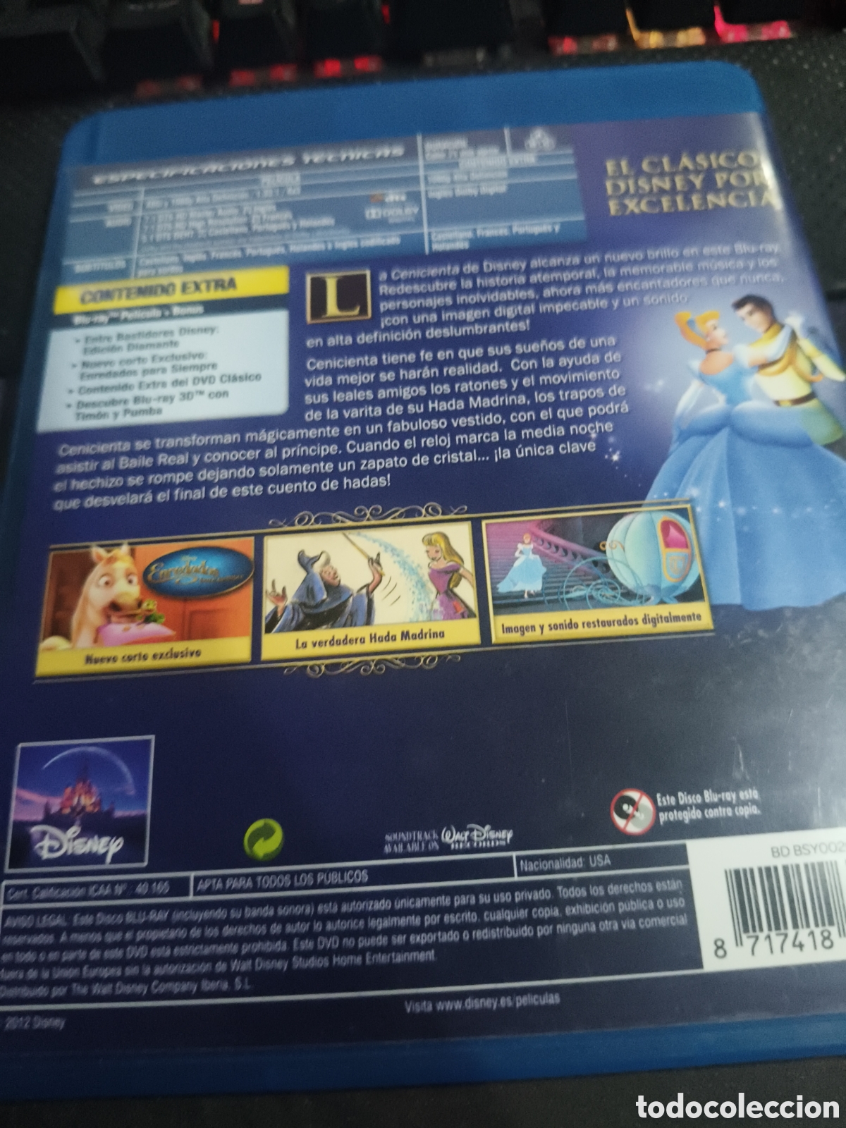 Cine: La cenicienta Blu-ray ed diamante - Foto 2