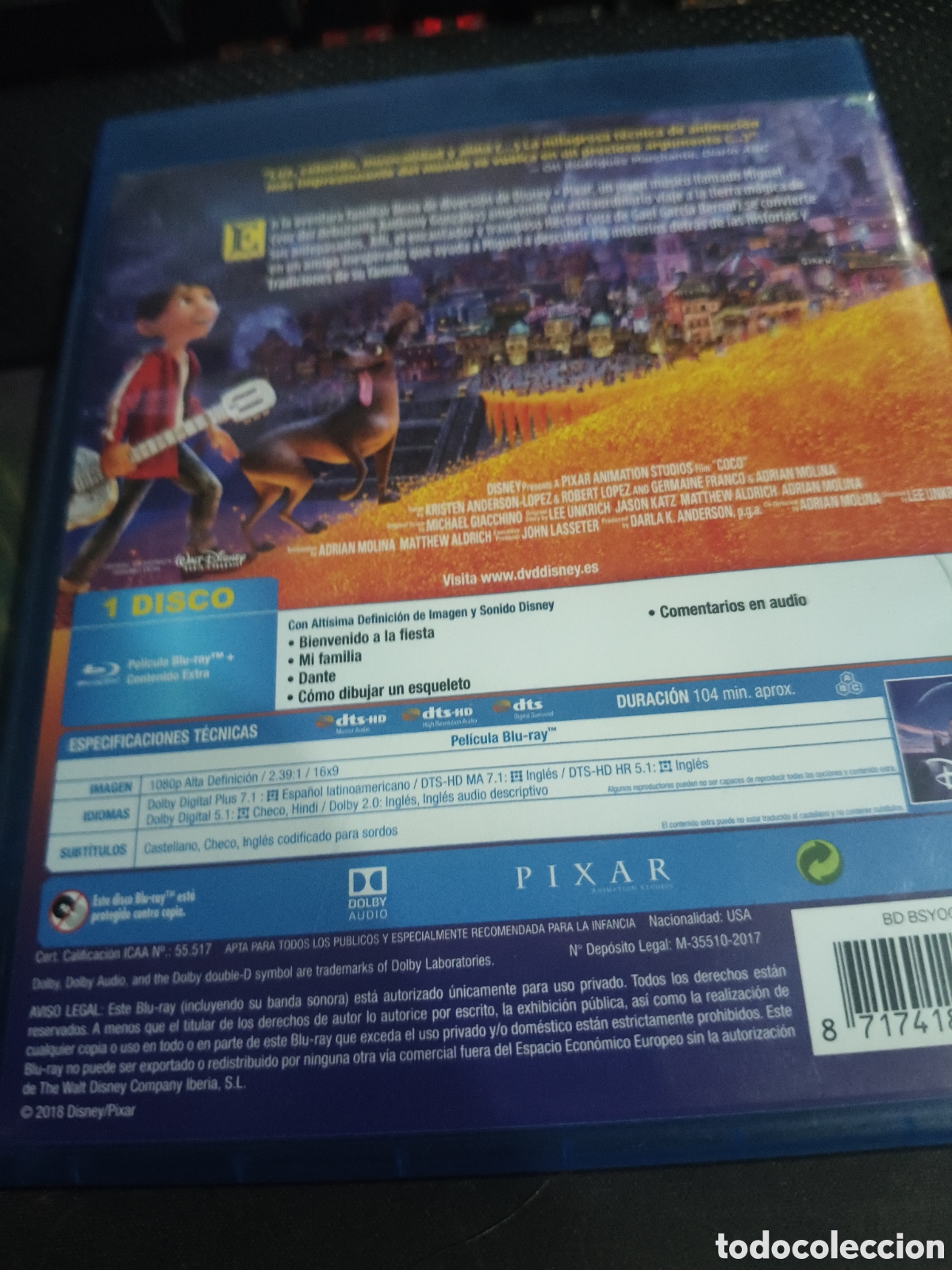 Cine: Coco ----------- Blu-ray - Foto 2