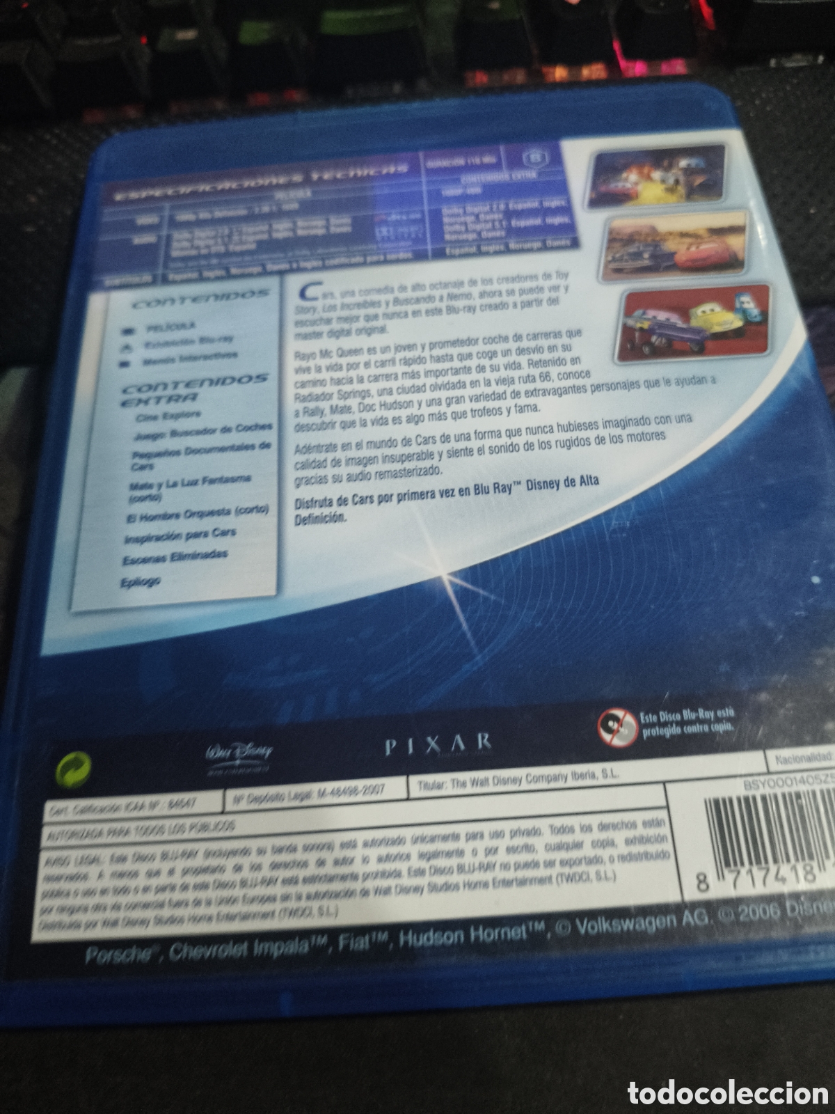 Cine: Cars ------- Blu-ray - Foto 2