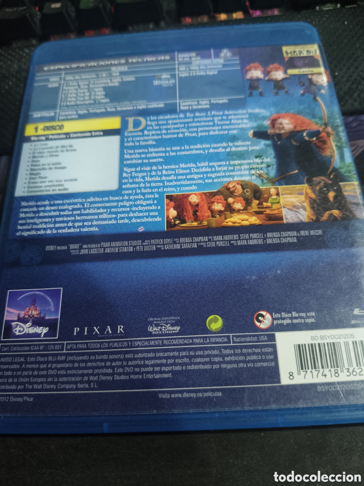 Cine: Brave ------- Blu-ray - Foto 2