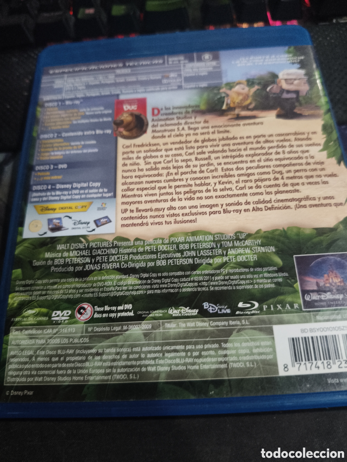 Cine: Up edici&oacute;n 3 discos Blu-ray - Foto 2
