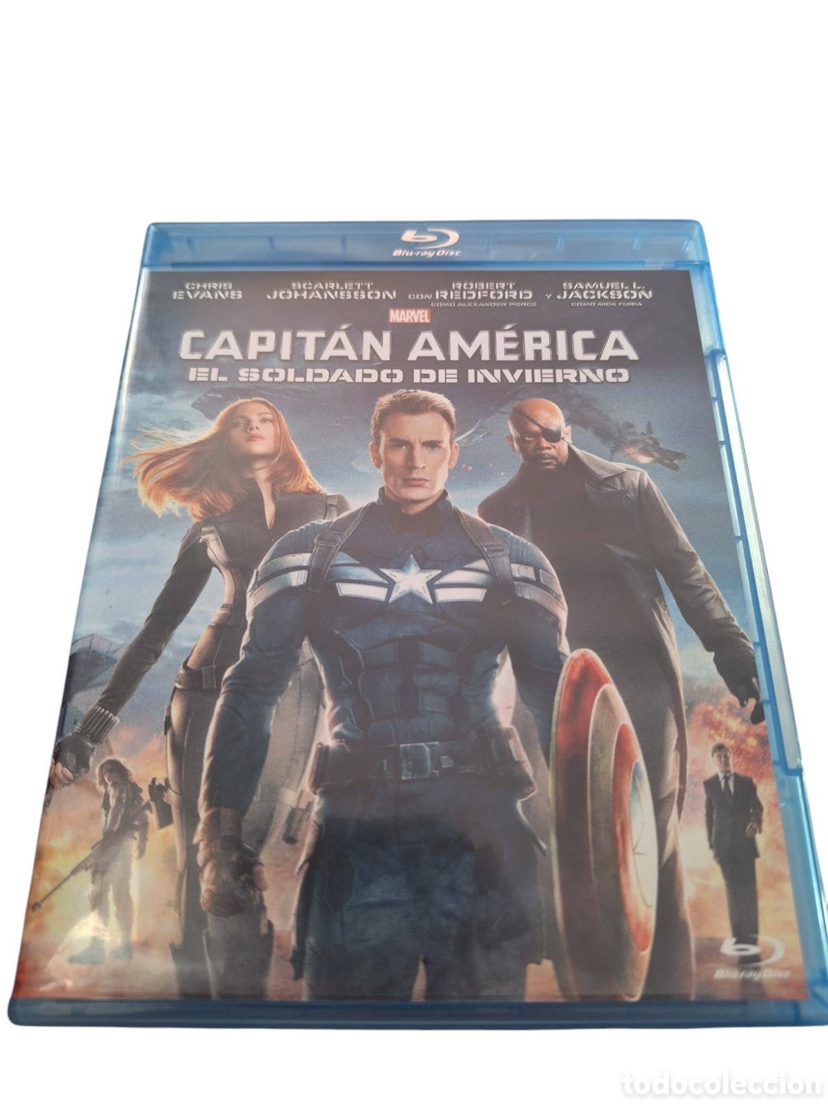 Cin&eacute;ma: BL6 capitan america el soldado de invierno BLURAY SEMINUEVO