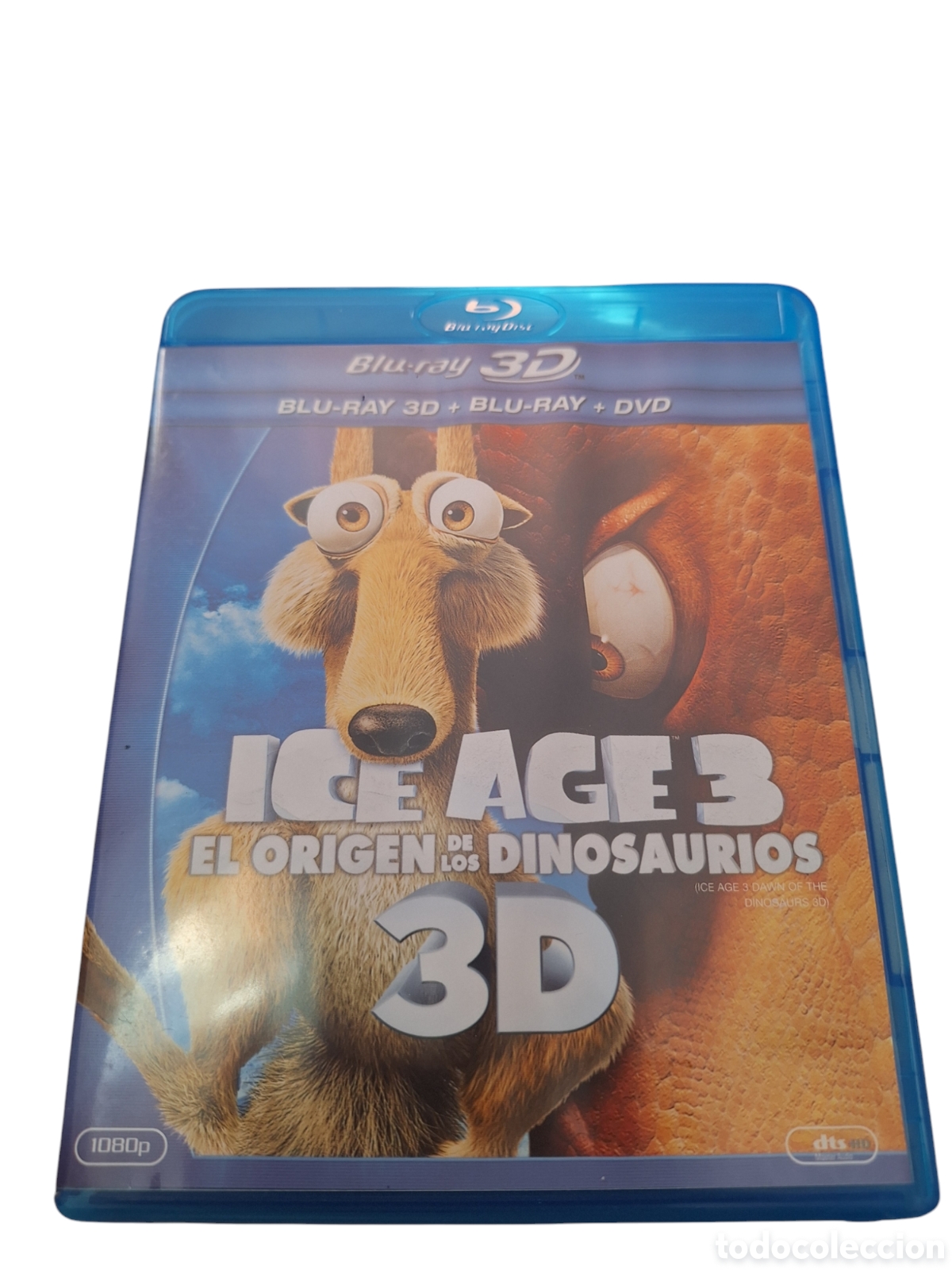 Cine: BL1 ice age 3 el origen de los dinosaurios 3D BLURAY SEMINUEVO