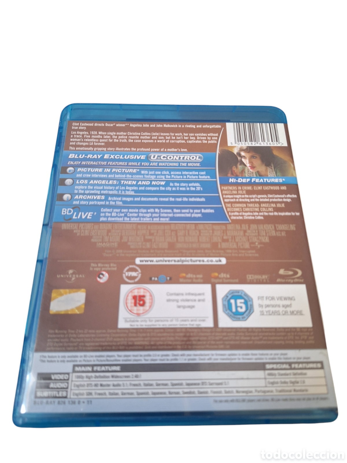 Cine: BL2 changeling BLURAY SEMINUEVO - Foto 2