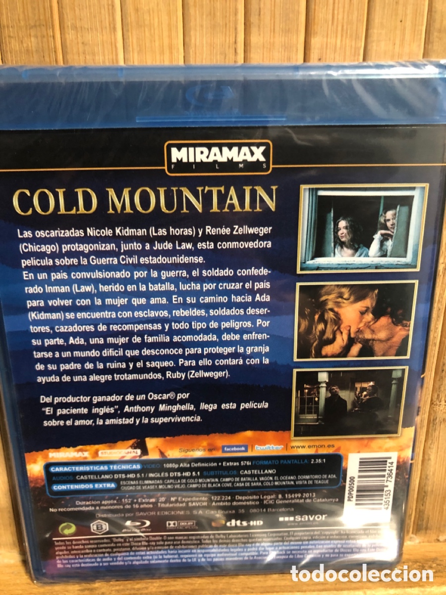 Cine: Cold Mountain BLURAY - Precintado - - Foto 2