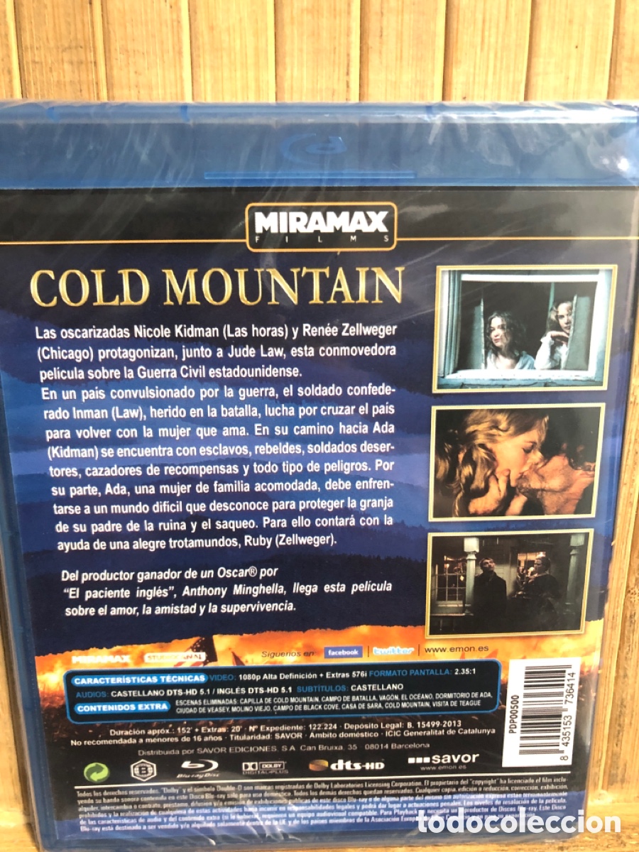 Cine: Cold Mountain BLURAY - Precintado - - Foto 2