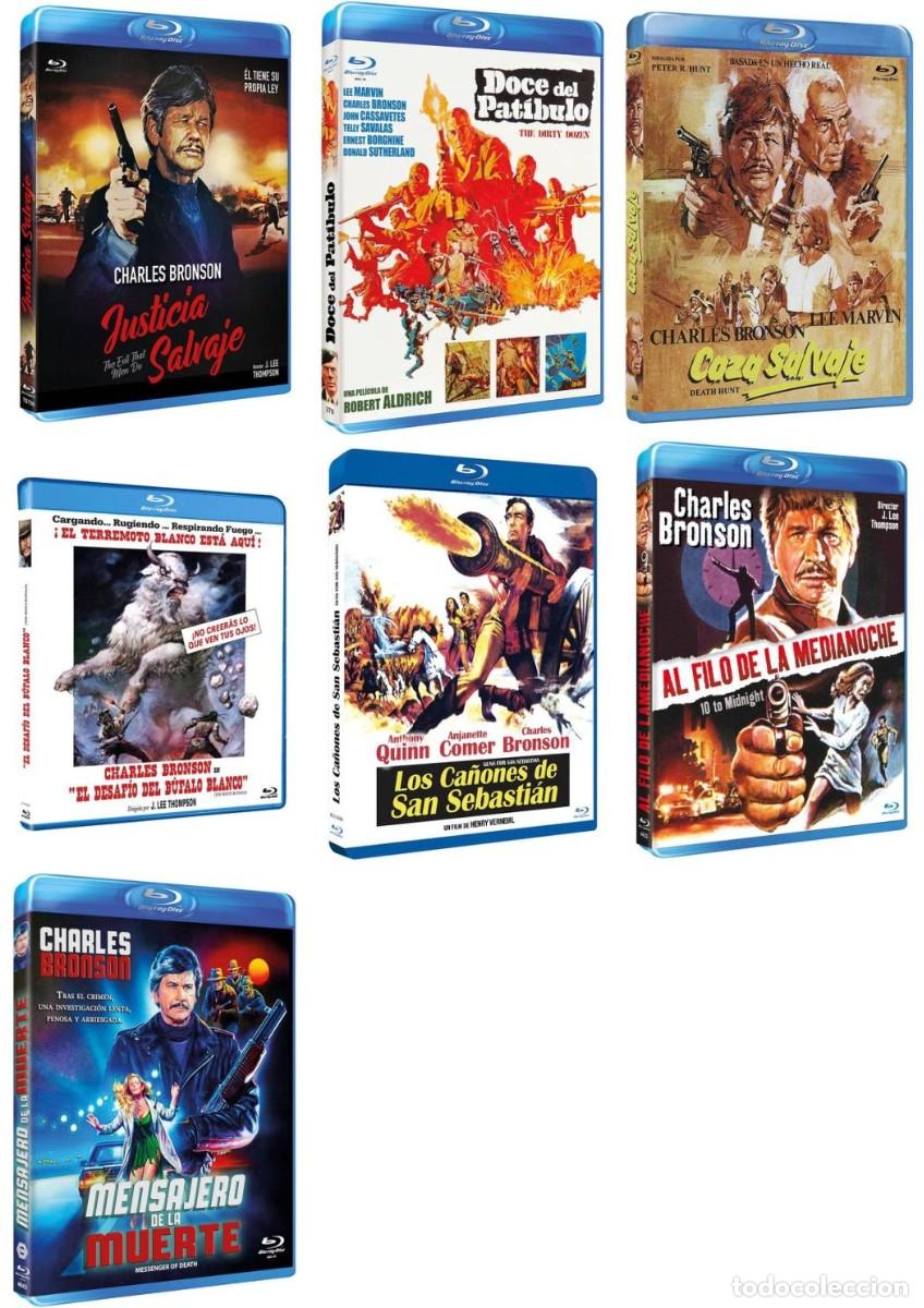 Cine: PACK 7 BD CHARLES BRONSON - Foto 1