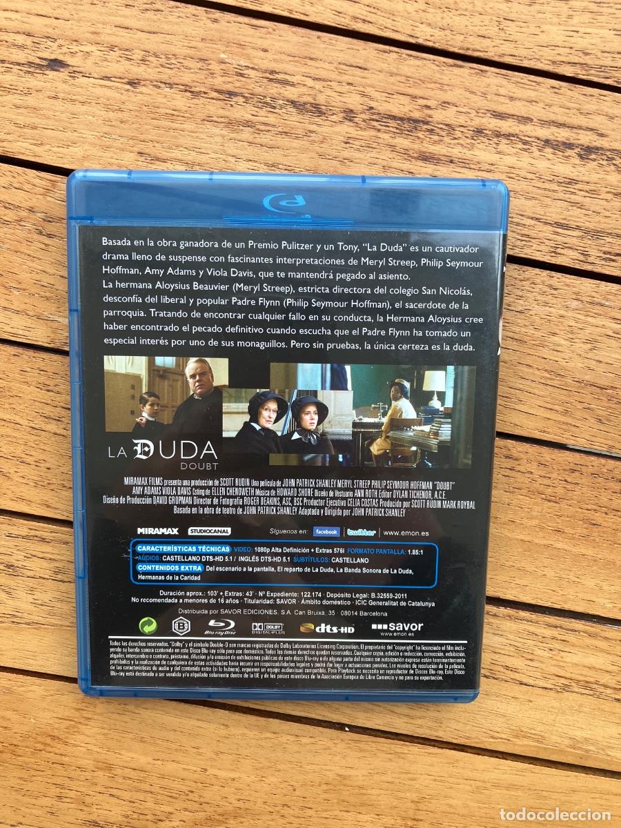 Cine: LA DUDA - Blu-ray - Como nuevo - Foto 2