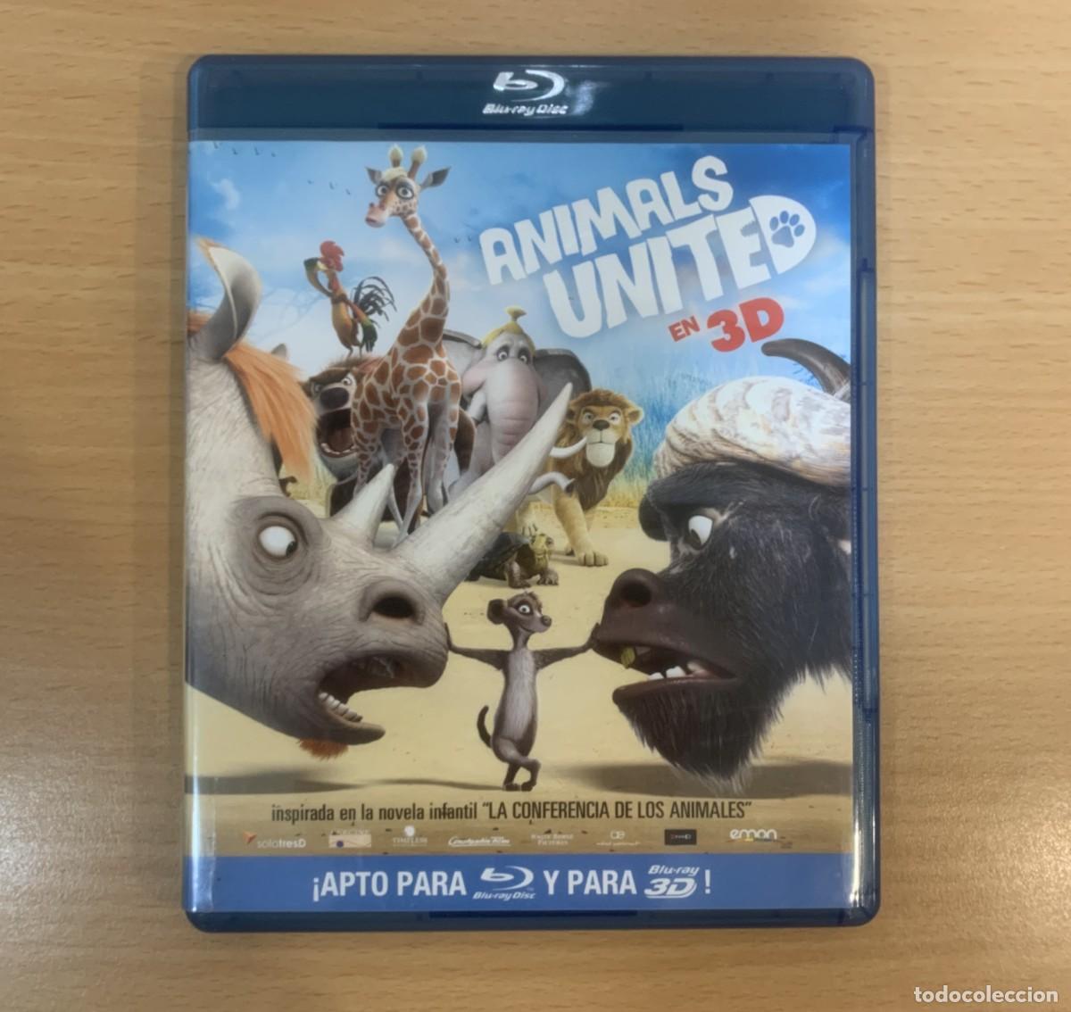 Cine: BLU-RAY CINE COMEDIA ALEMANA DE ANIMACI&Oacute;N - ANIMALS UNITED EN 3-D (2010)