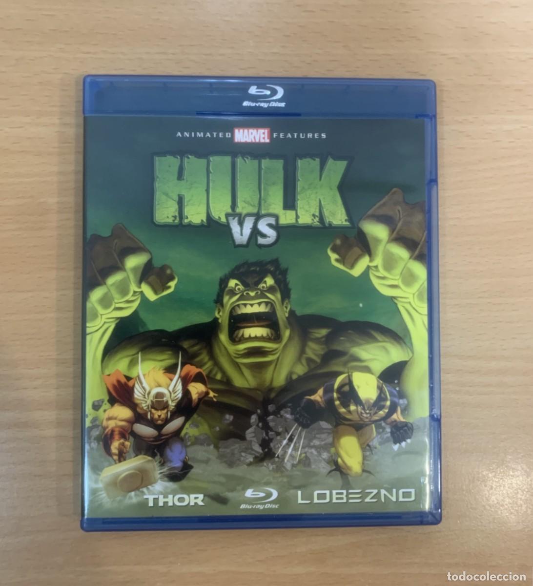 Cine: BLU-RAY CINE DE ANIMACI&Oacute;N DE SUPERH&Eacute;ROES MARVEL - HULK vs THOR / vs LOBEZNO (2009)
