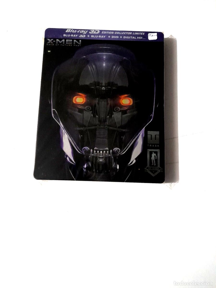 Cine: BLU-RAY &rdquo;X-MEN DIAS DEL FUTURO PASADO&rdquo; COMO NUEVO STEELBOOK + BLU-RAY 3D + DVD