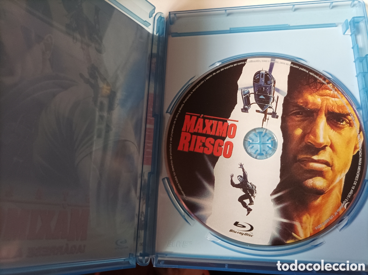 Cine: MAXIMO RIESGO STALLLONE BLU RAY DISC ORIGINAL - Foto 2