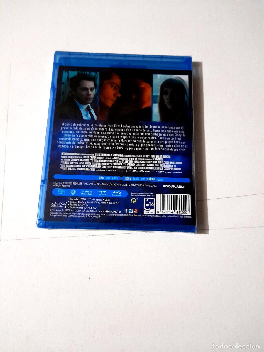 Cine: BLU-RAY &rdquo;FLASHBACK&rdquo; PRECINTADO SEALED CHRISTOPHER MACBRIDE MAIKA MONROE - Foto 2