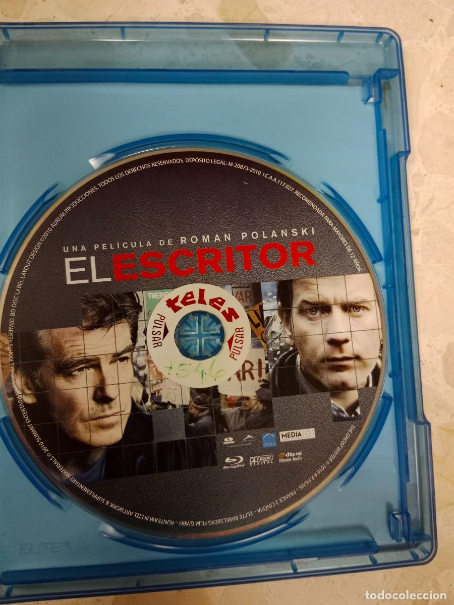 Cine: BLURAY BLU-RAY DISC - EL ESCRITOR - PROBADO - Foto 2