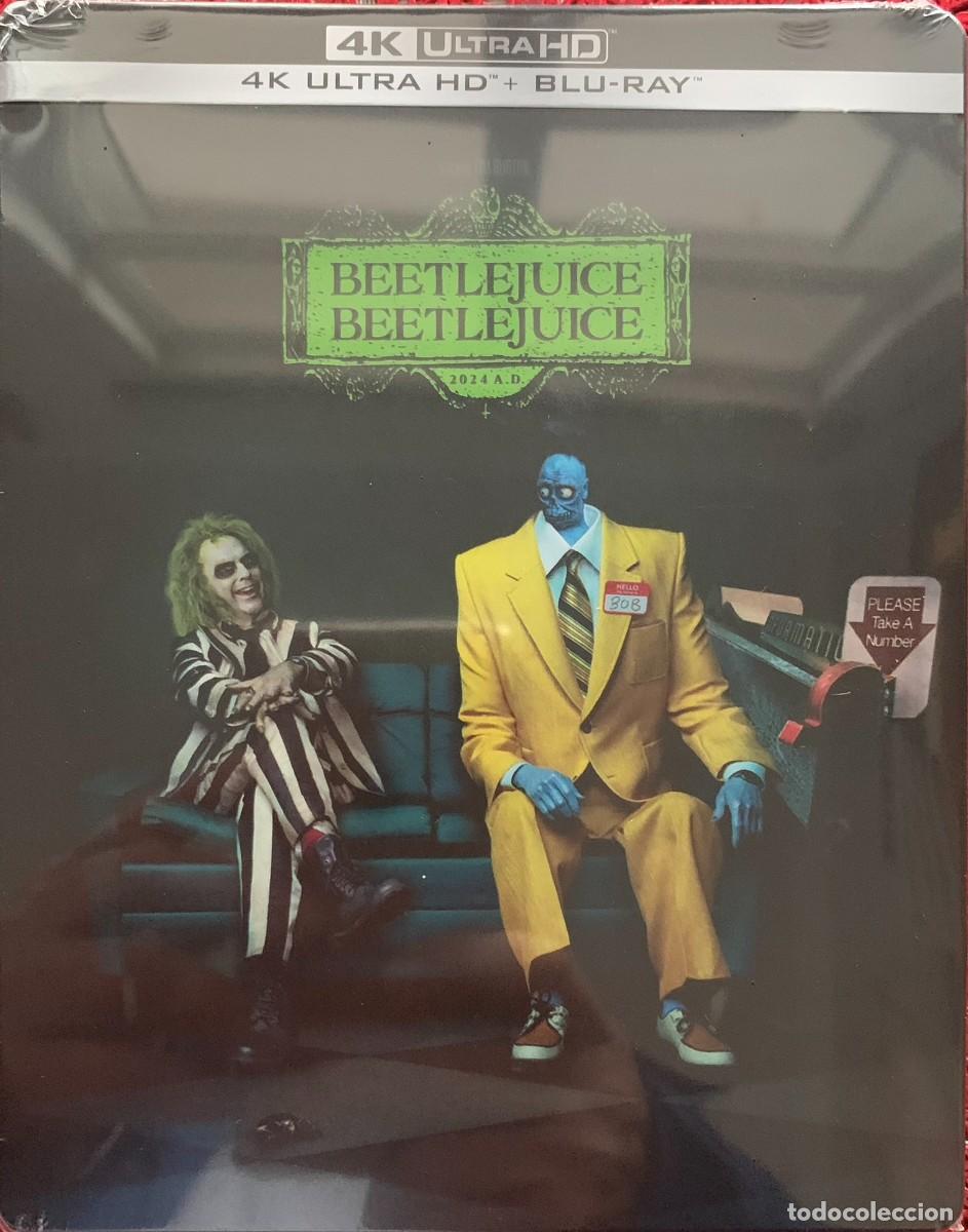 Cin&eacute;ma: Bitelchus, Bitelchus (2024TIM BURTON )- EDICION COLECCIONISTA 4K UHD + BLU RAY ESTUCHE MORADO