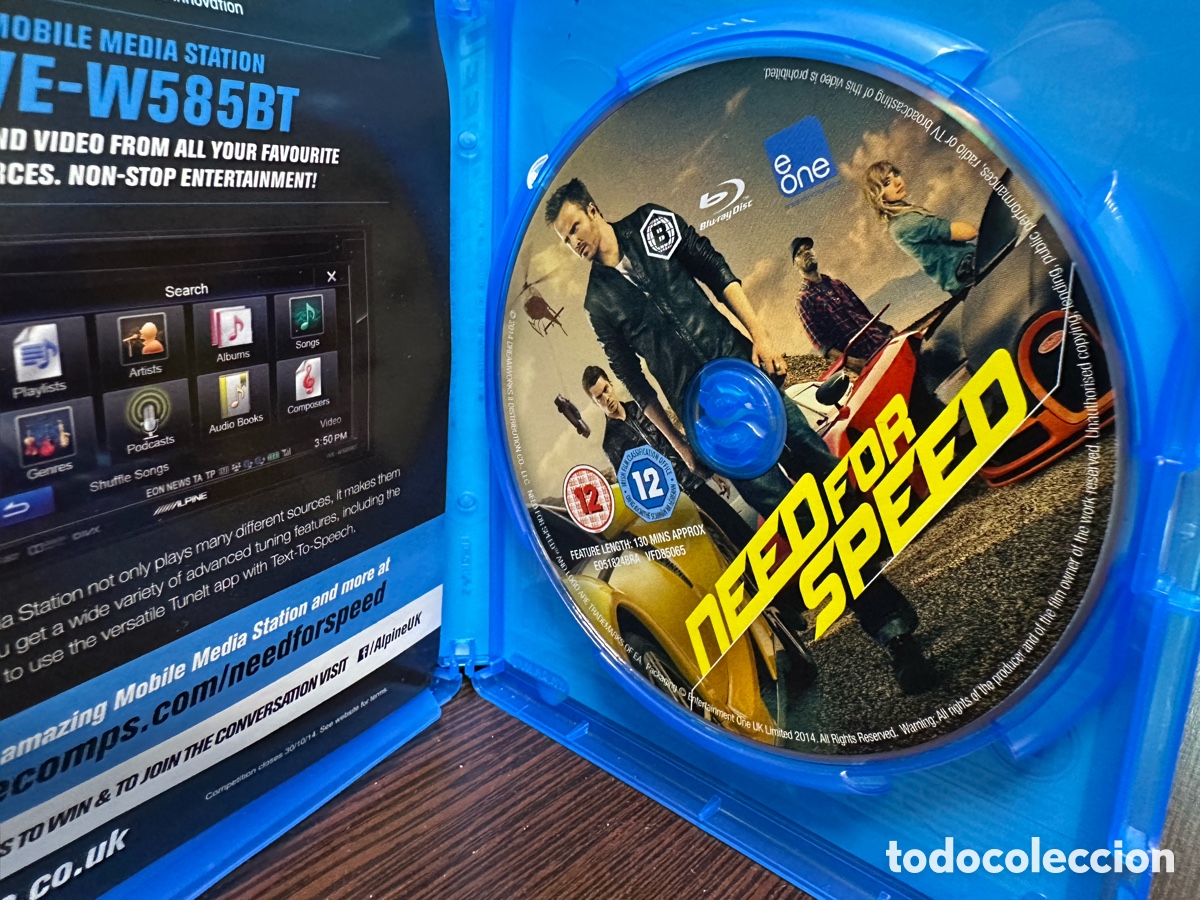 Cine: Need for Speed (Blu-ray) 2014/UK - Foto 3