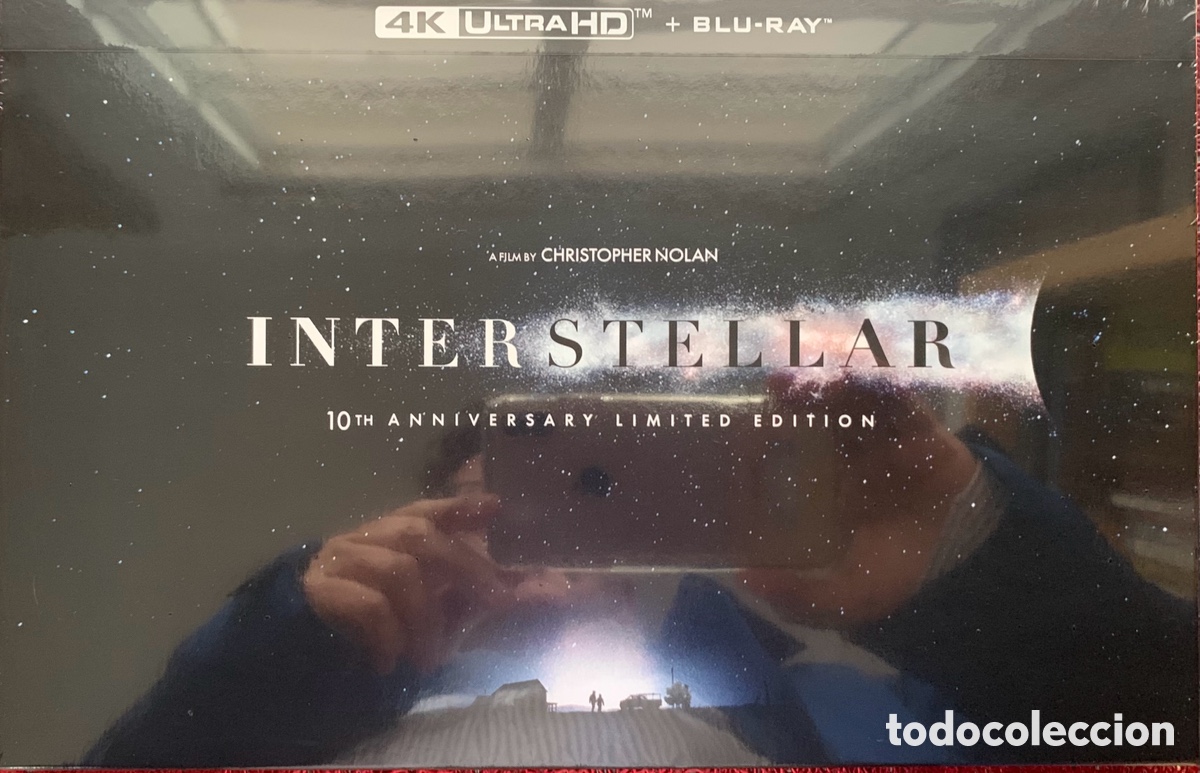 Cine: Interstellar (Christopher Nollan,2014). Edicion Coleccionista 4K UHD+ BLURAY