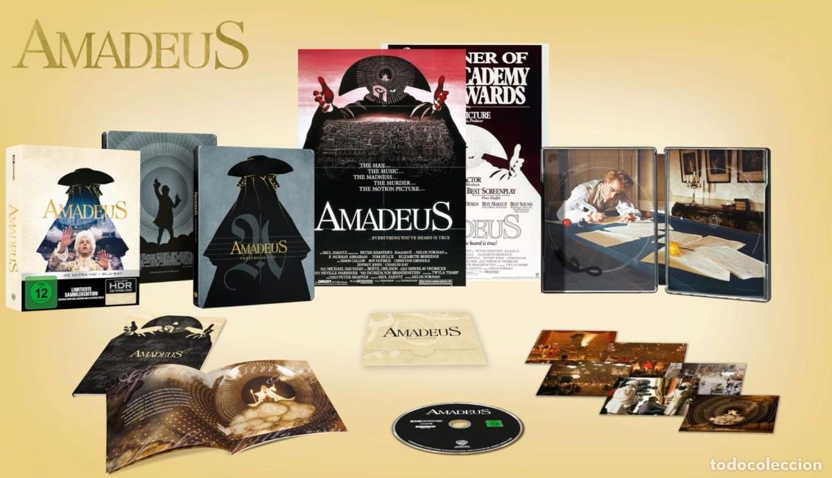 Cine: AMADEUS EL MONTAJE DEL DIRECTOR - EDIC. COLECCIONISTA 4K UHD + BLU RAY (Milos Forman, 1984) PREVENTA