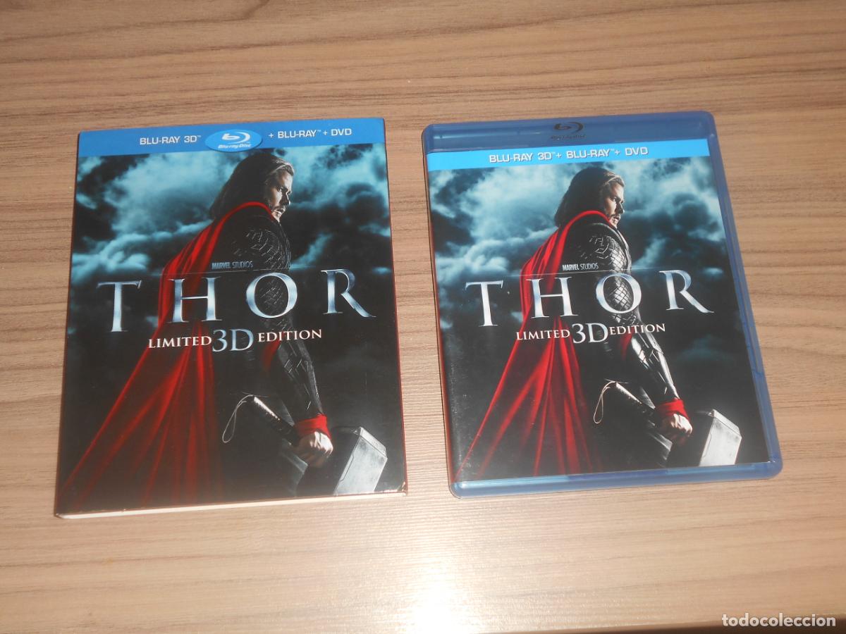 Cine: THOR Edicion Limitada BLU-RAY DISC + BLU-RAY 3D + DVD - Foto 1