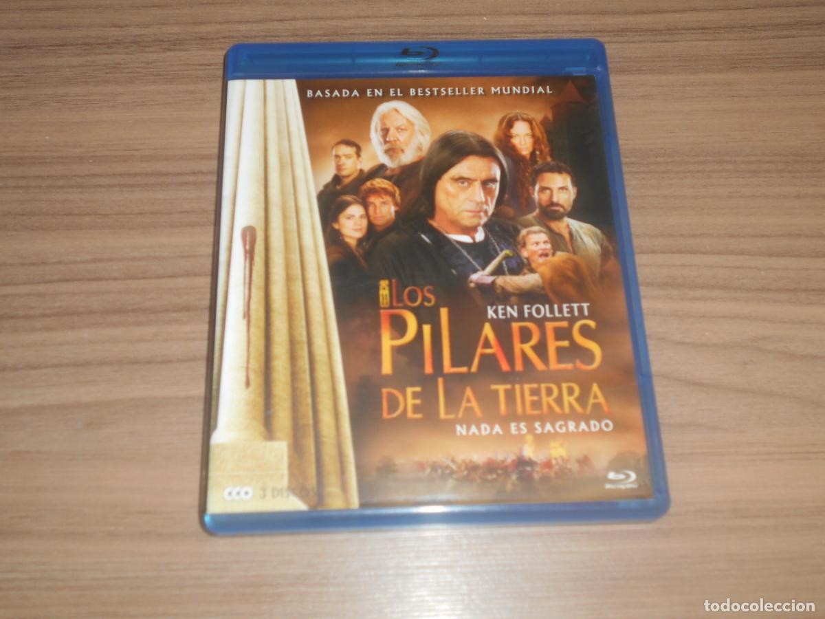 Cine: Los PILARES de La TIERRA Serie Completa 3 BLU-RAY DISC 440 Min. KENT FOLLETT