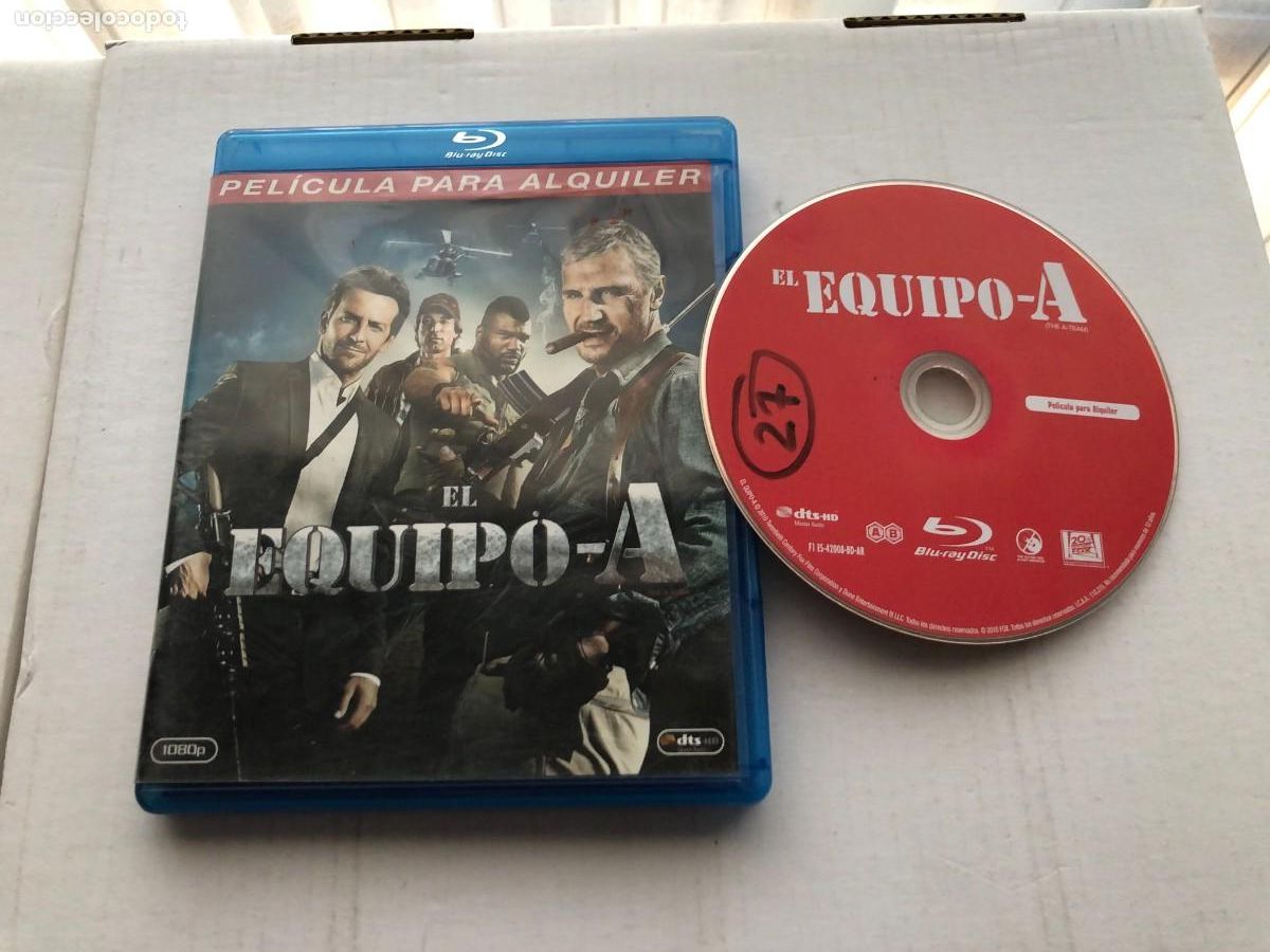 Cine: EQUIPO A- PELICULA BLU-RAY BRAY BLURAY KREATEN