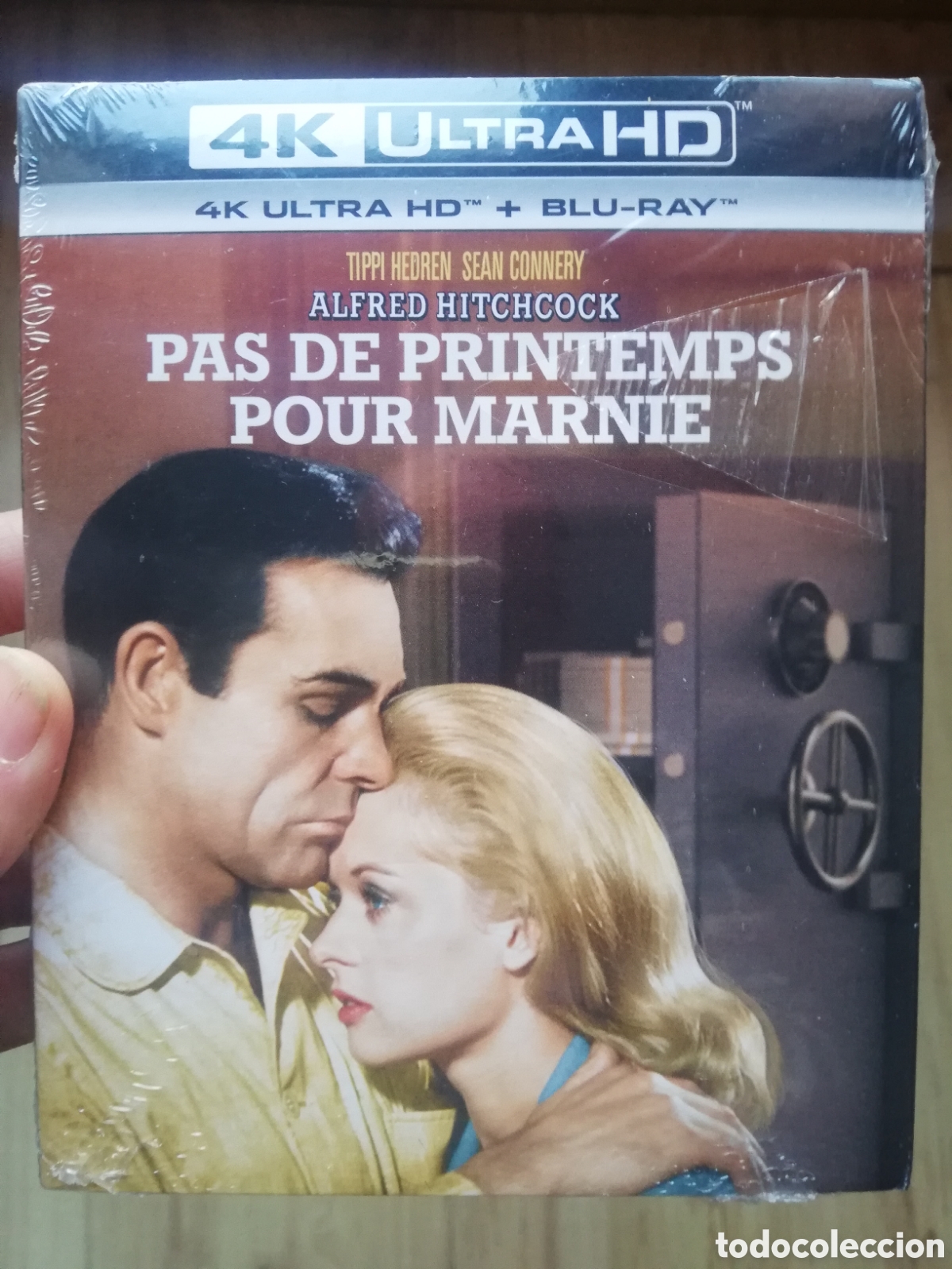 Cine: Pas de printemps pour Marnie. Marnie la ladrona. Edici&oacute;n francesa 4K ultra HD + blu-ray. Precintada