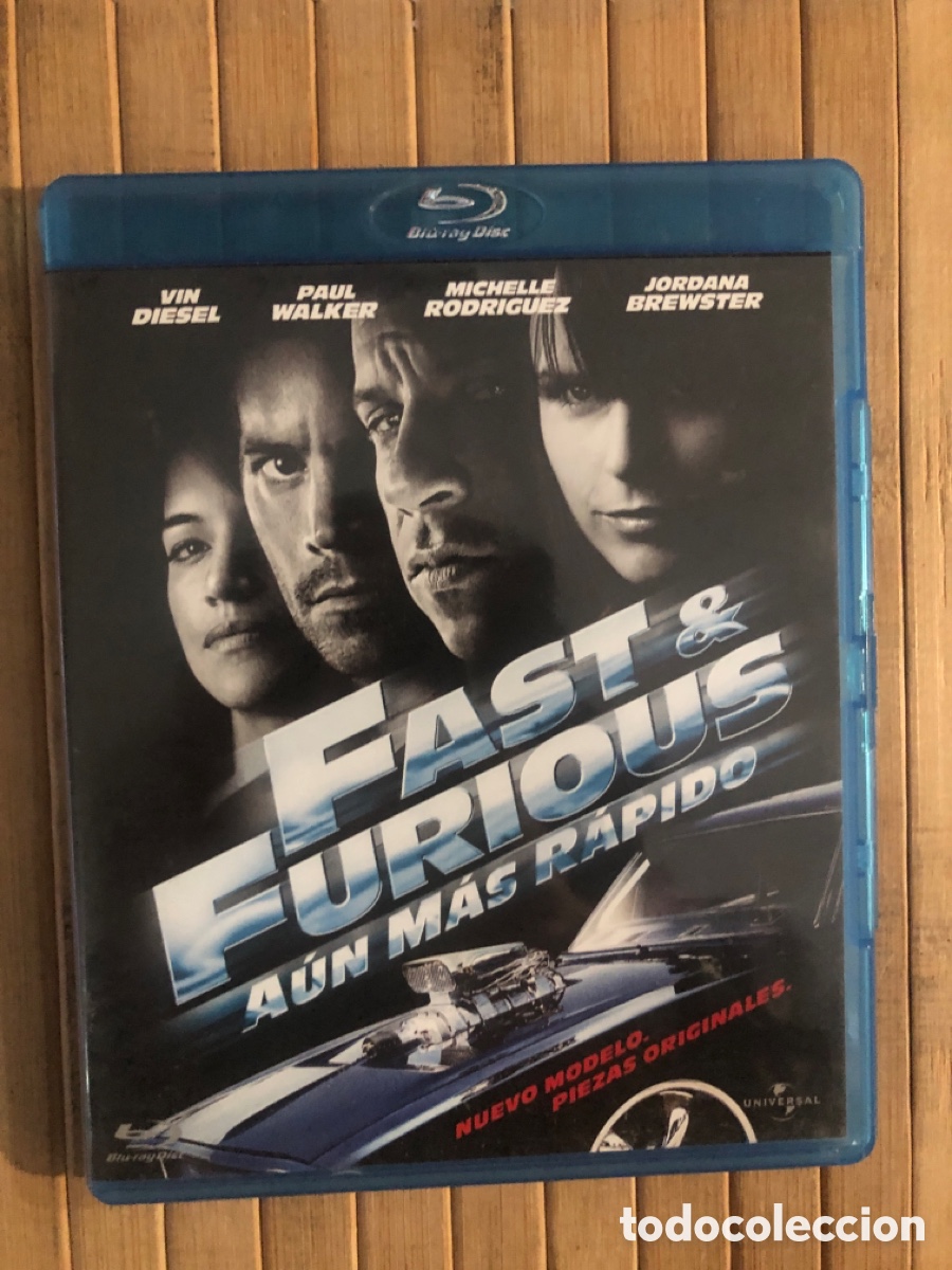 Cine: Fast & Furious Aun mas rapido BLURAY SEMINUEVO
