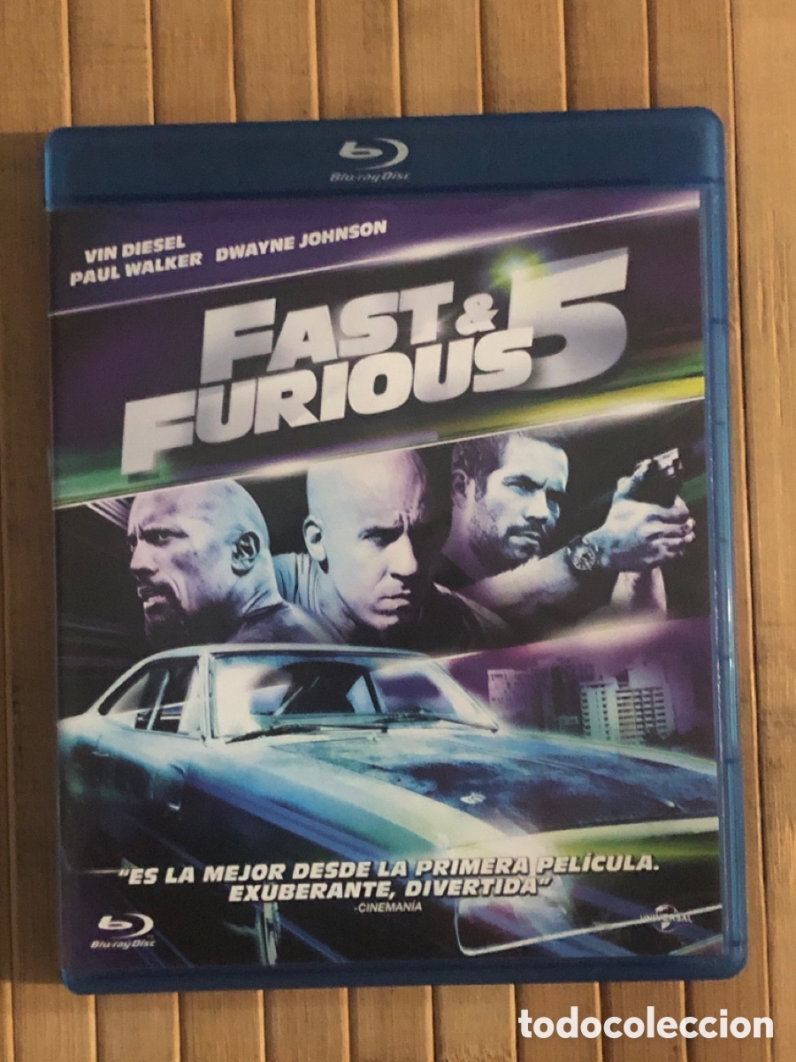 Kino: Fast & Furious 5 - BLURAY SEMINUEVO