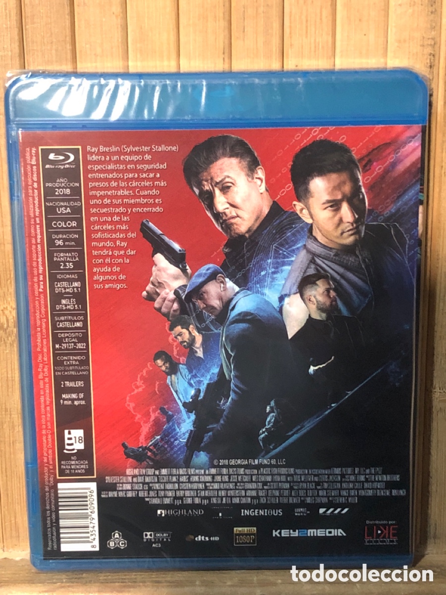 Cine: Plan de Escape 2 - BLURAY PRECINTADO - - Foto 2