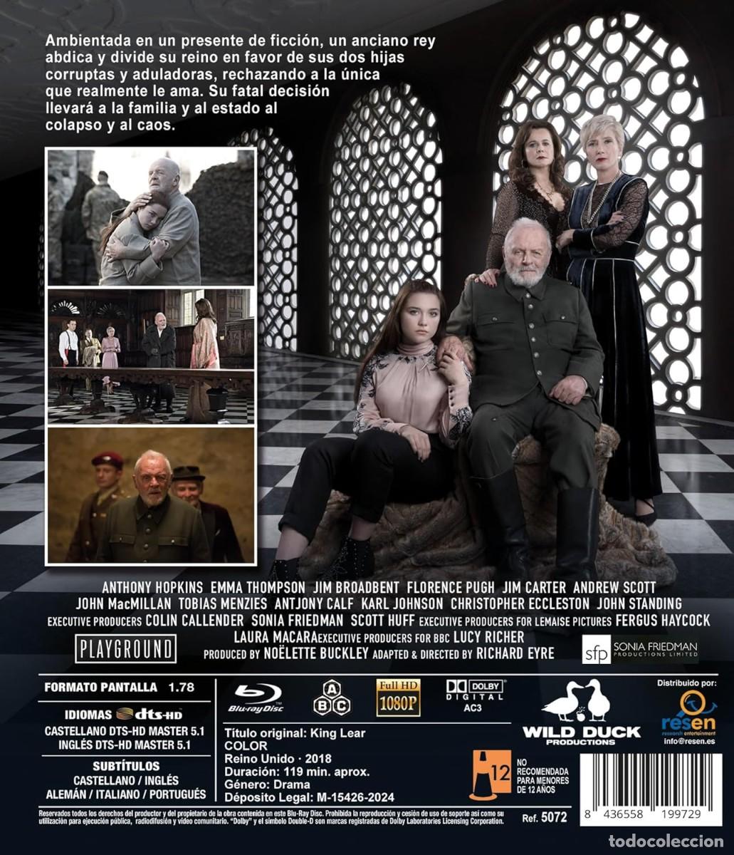 Cine: NOV Rey Lear BD 2018 King Lear - Foto 2