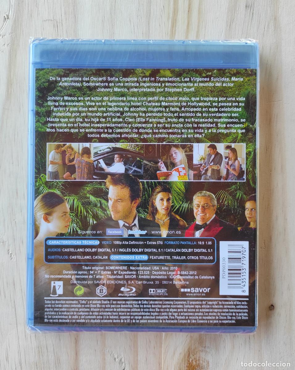 Cine: Somewhere - Sofia Coppola (2010) Bluray Nuevo - Foto 2