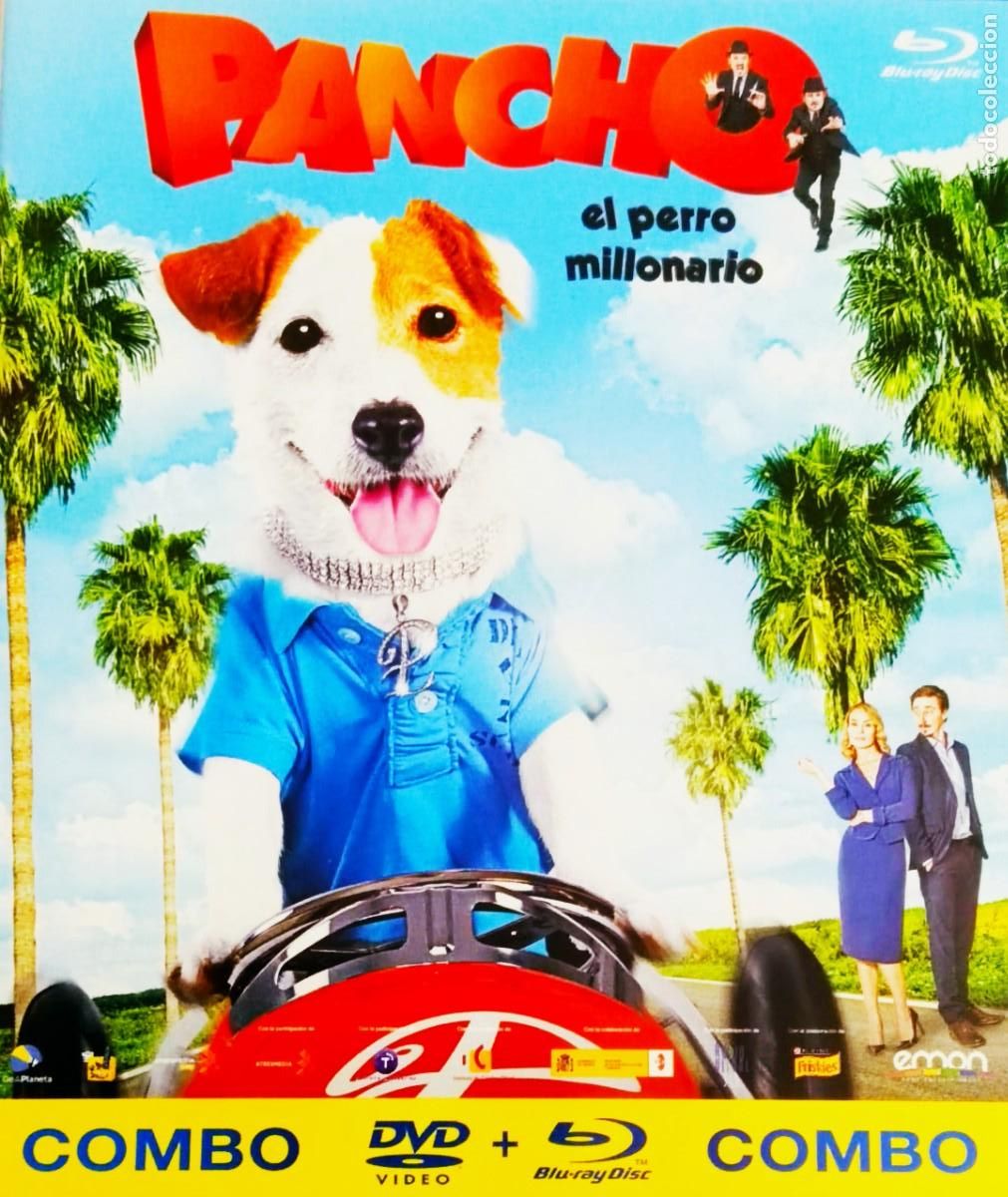 Cine: PANCHO EL PERRO MILLONARIO. EDICION COMBO. CINE EN BLU-RAY. COLECCION.