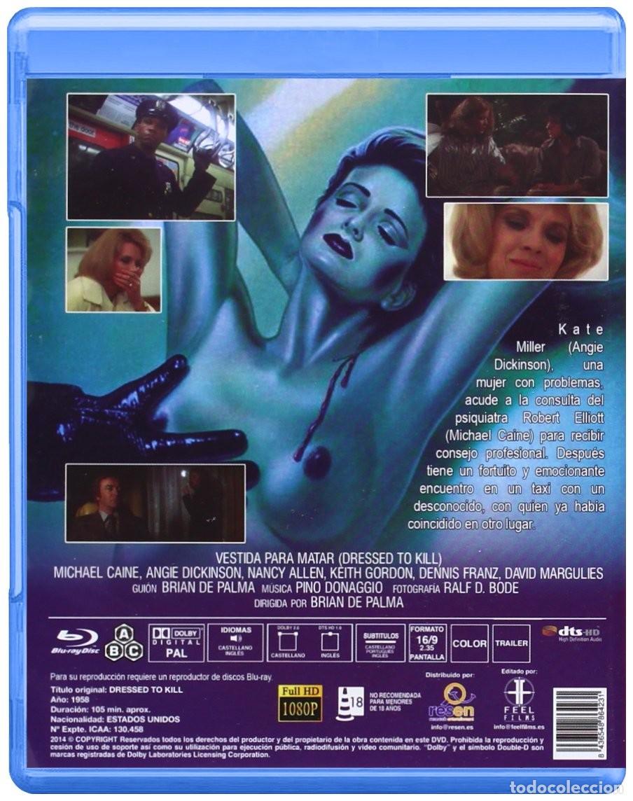 Cine: Vestida para matar BLU-RAY - Foto 2