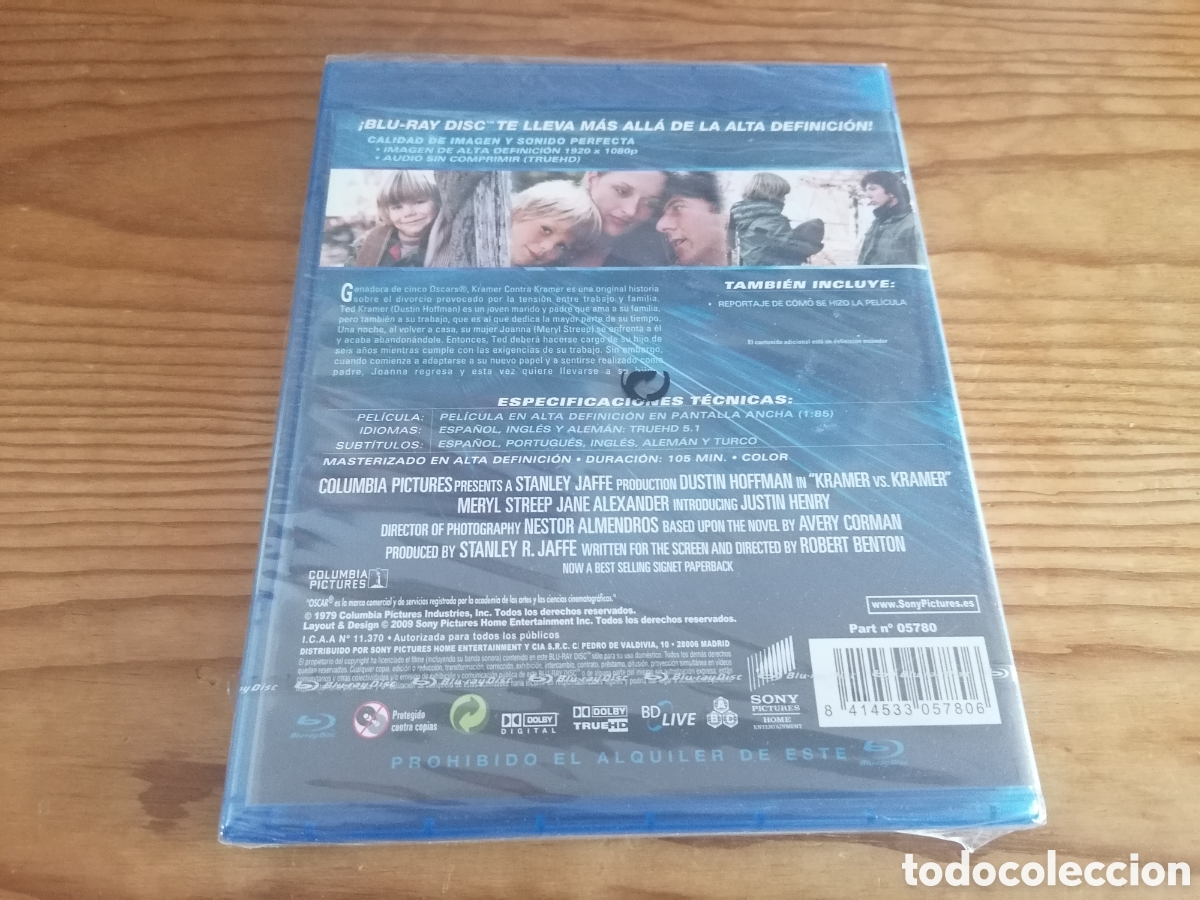Cine: Blu-ray: Kramer contra Kramer (Precintado) - Foto 2