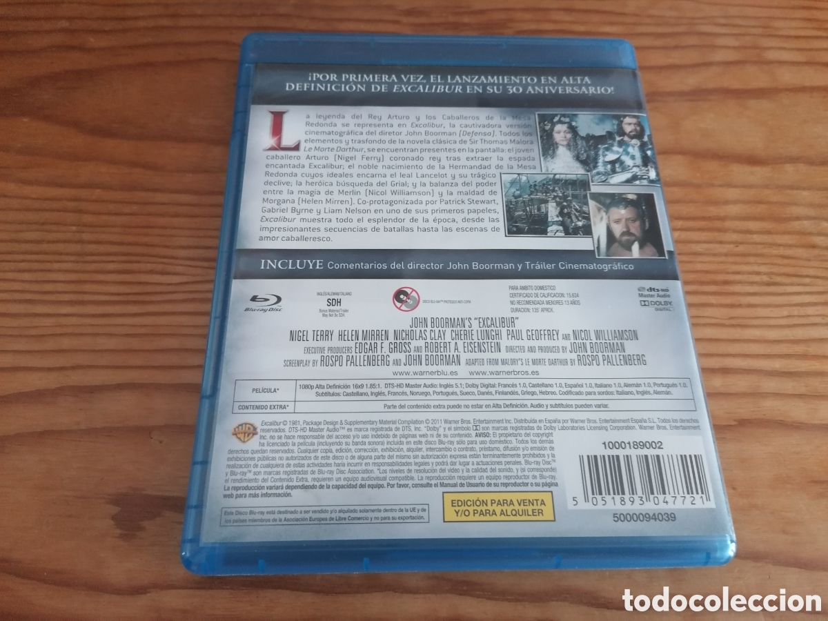 Cine: Blu-ray: Excalibur (John Boorman) - Foto 2