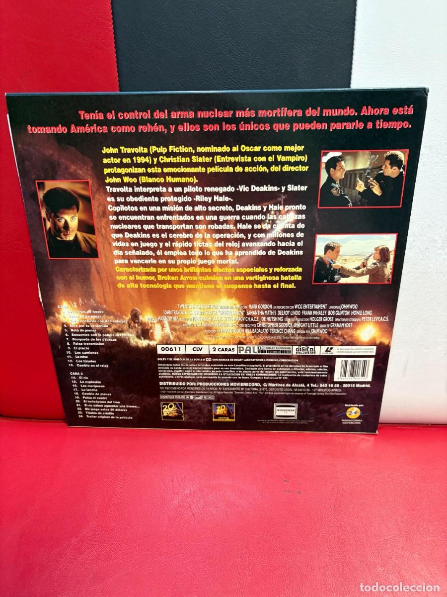 Cine: LASERDISC ALARMA NUCLEAR 1997 - Foto 2