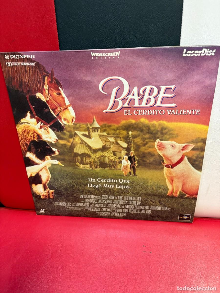 Cine: LASERDISC BABE, EL CERDITO VALIENTE 1995 - Foto 1