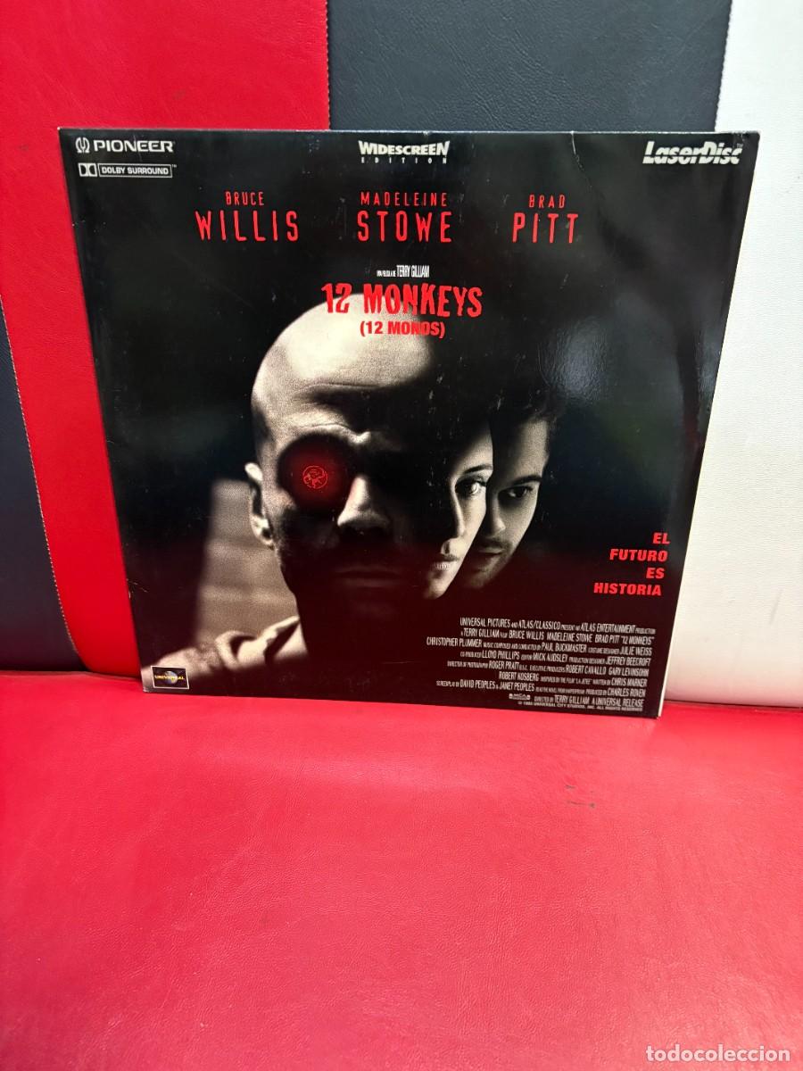 Cinema: LASERDISC 12 MONOS EL FUTURO ES HISTORIA 1995