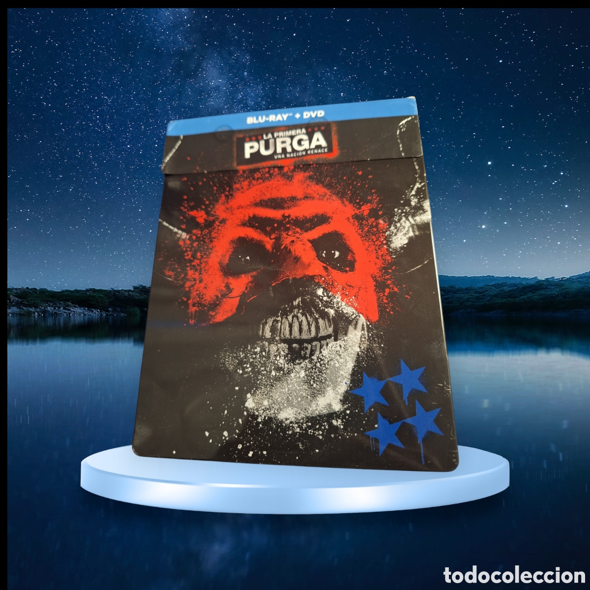 Cine: RB64 la primera purga steelbook BLURAY SEGUNDAMANO