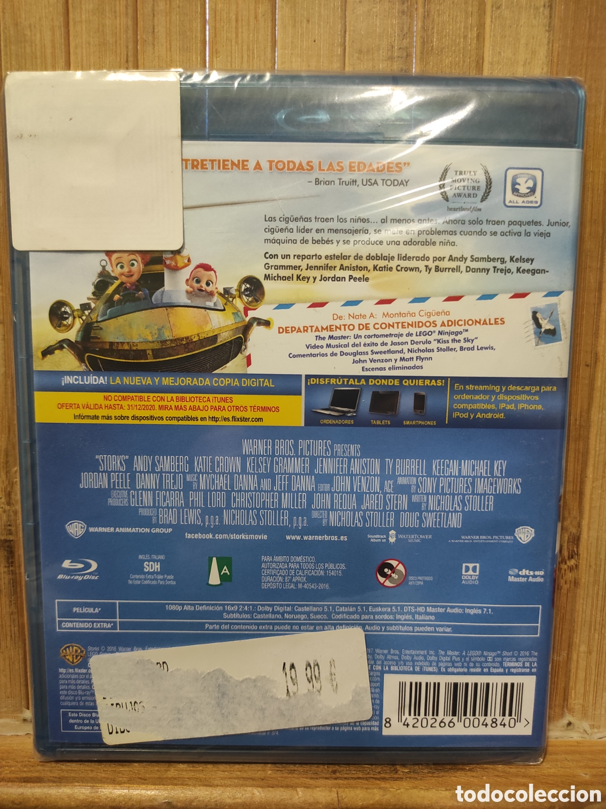 Cine: Cig&uuml;e&ntilde;as - Blu-ray precintado - Foto 2