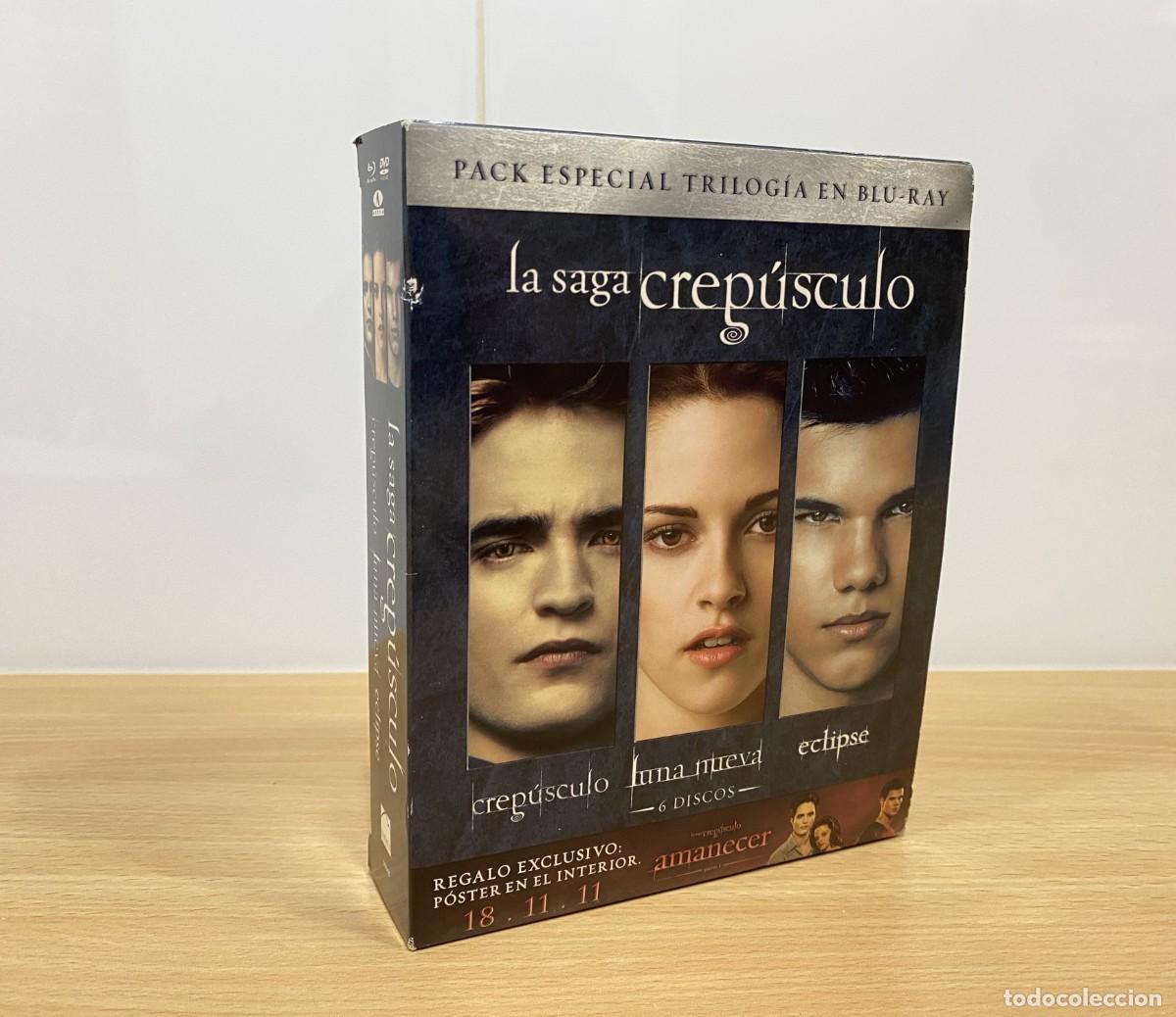 Cinema: PACK BLU-RAY TRILOG&Iacute;A 6 DISCOS CINE FANT&Aacute;STICO - CREP&Uacute;SCULO, LUNA NUEVA Y ECLIPSE