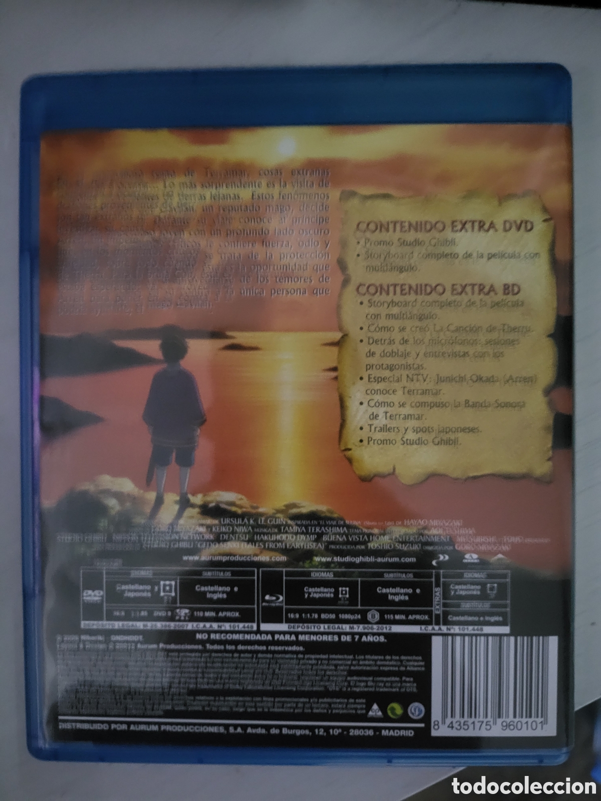 Cine: Cuentos de Terramar Blu-ray + dvd - Foto 3
