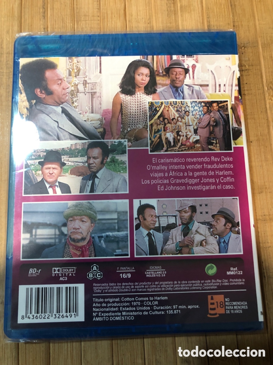 Cine: Algod&oacute;n en Harlem ( BD-r ) BLURAY - Precintado - - Foto 2