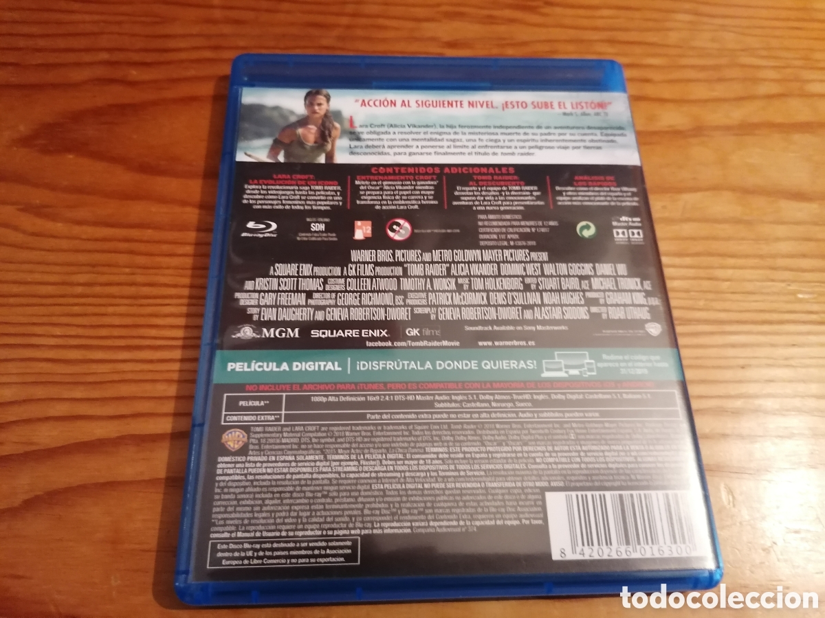 Cine: Blu-ray: Tomb Raider - Foto 2