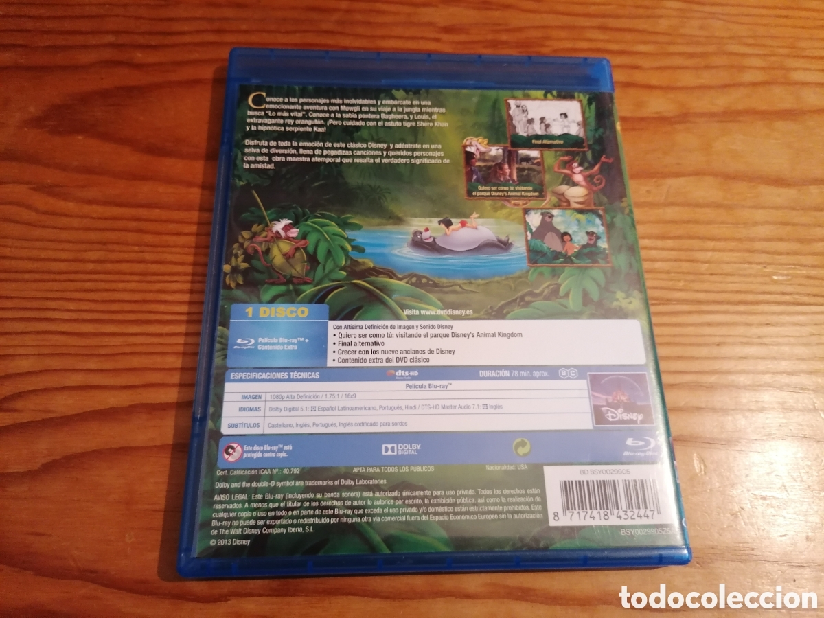 Cine: Blu-ray Disney: El Libro de la Selva - Foto 2