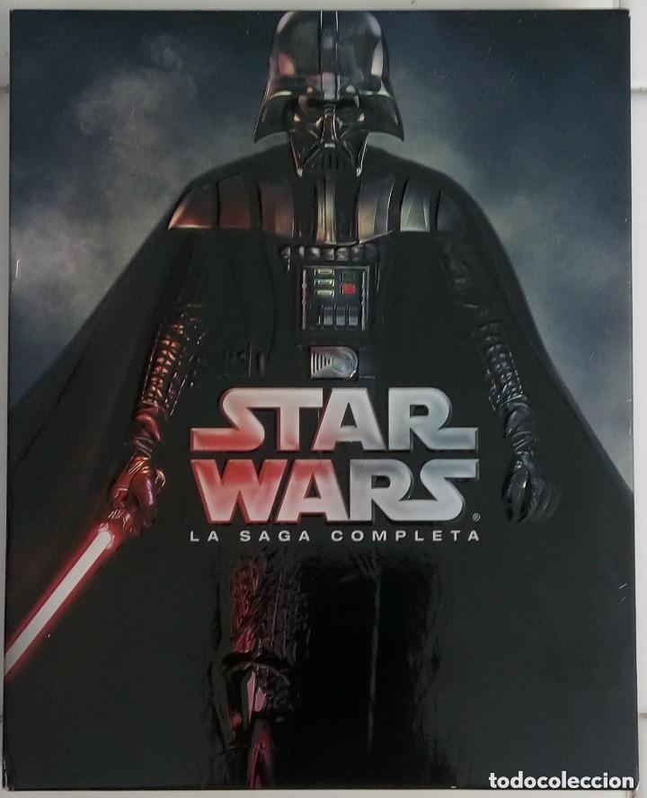 Cine: !!! STAR WARS DE LA I A VII !!! 10 DISCOS CON 7 PELICULAS EN BLURAY ***